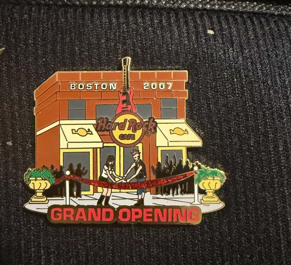 Hard Rock Cafe Boston 2007 Grand Opening Pin